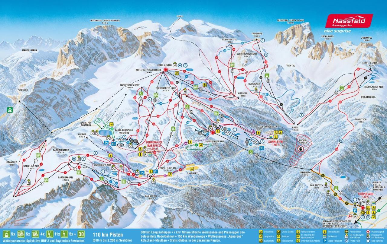 Das Bergerleben Sonnenalpe Nassfeld Buitenkant foto
